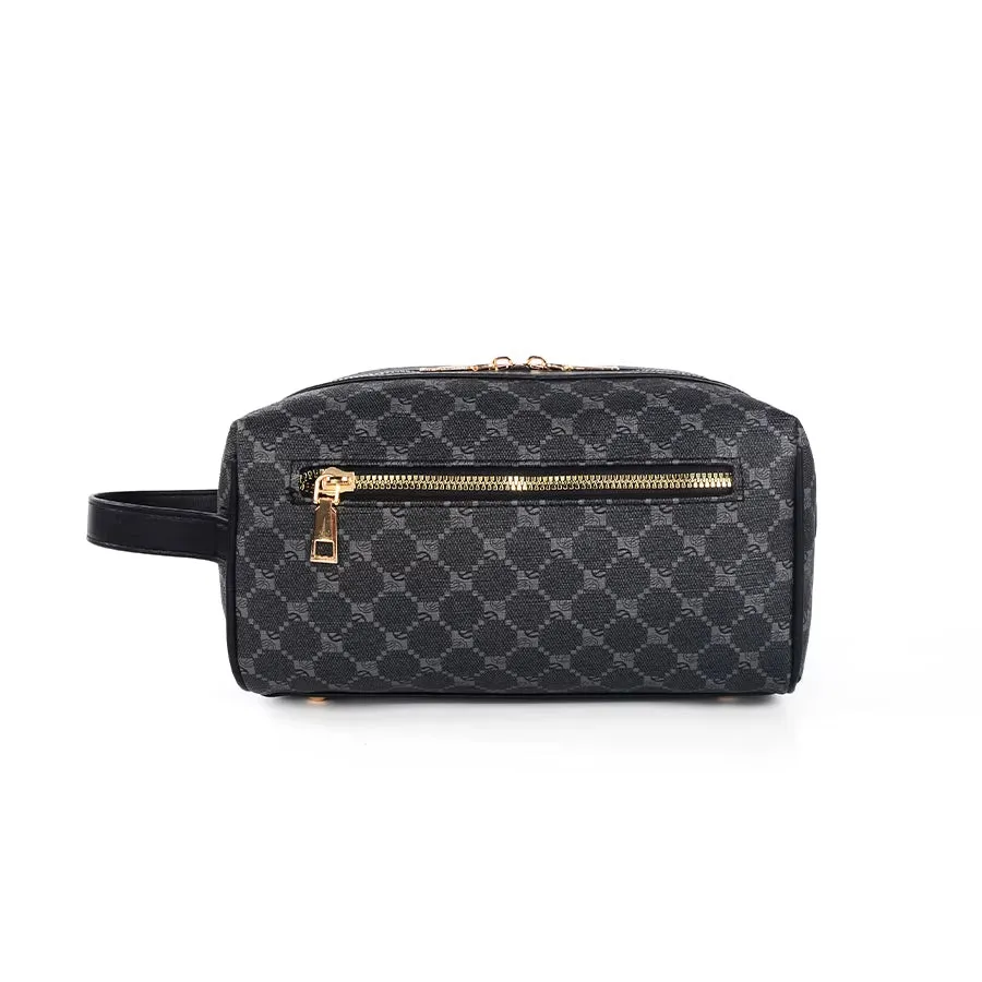 Men Clutch Bag Men Handbag Men Wristlet Bag Men Toiletry Bag Large Capacity Waterproof Lightweight Applicable to Universities Fo
