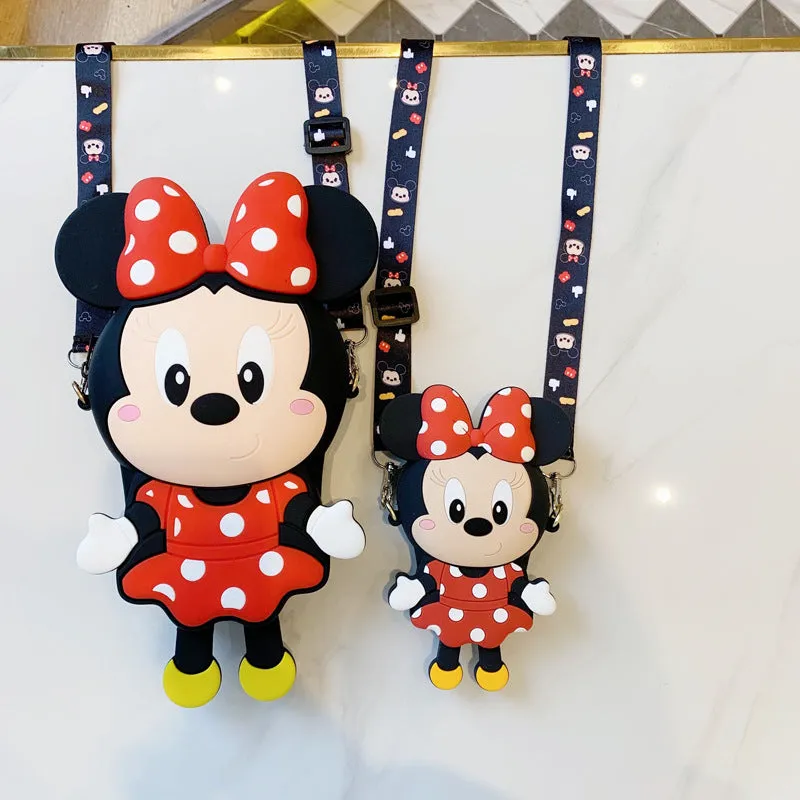 Men's & Children's & Silicone Soft Girlish Storage Cute Bags