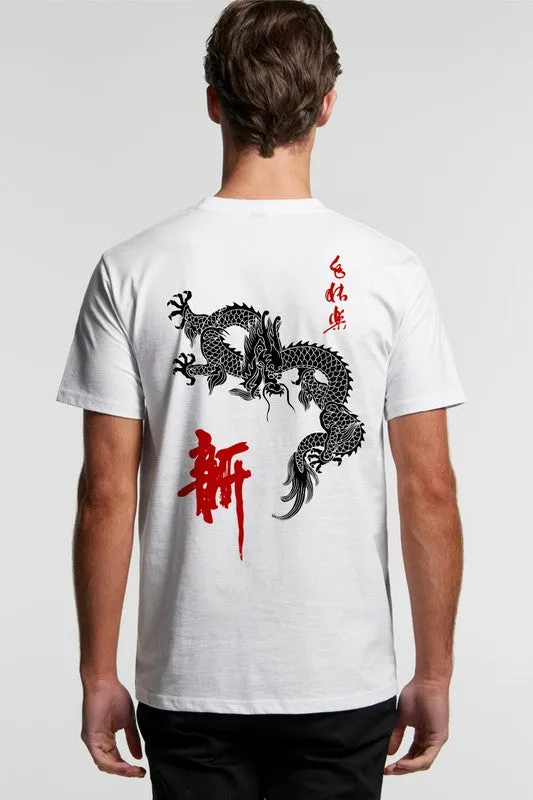 Men's Asian Fighting Dragon Tee Shirt