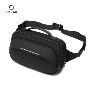 Men's Camouflage Waterproof Large Capacity Business Slanted Bags