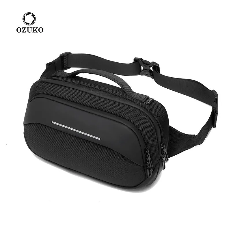 Men's Camouflage Waterproof Large Capacity Business Slanted Bags