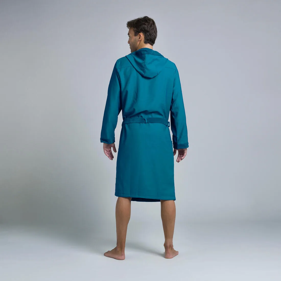MEN'S COMPACT POOL BATHROBE