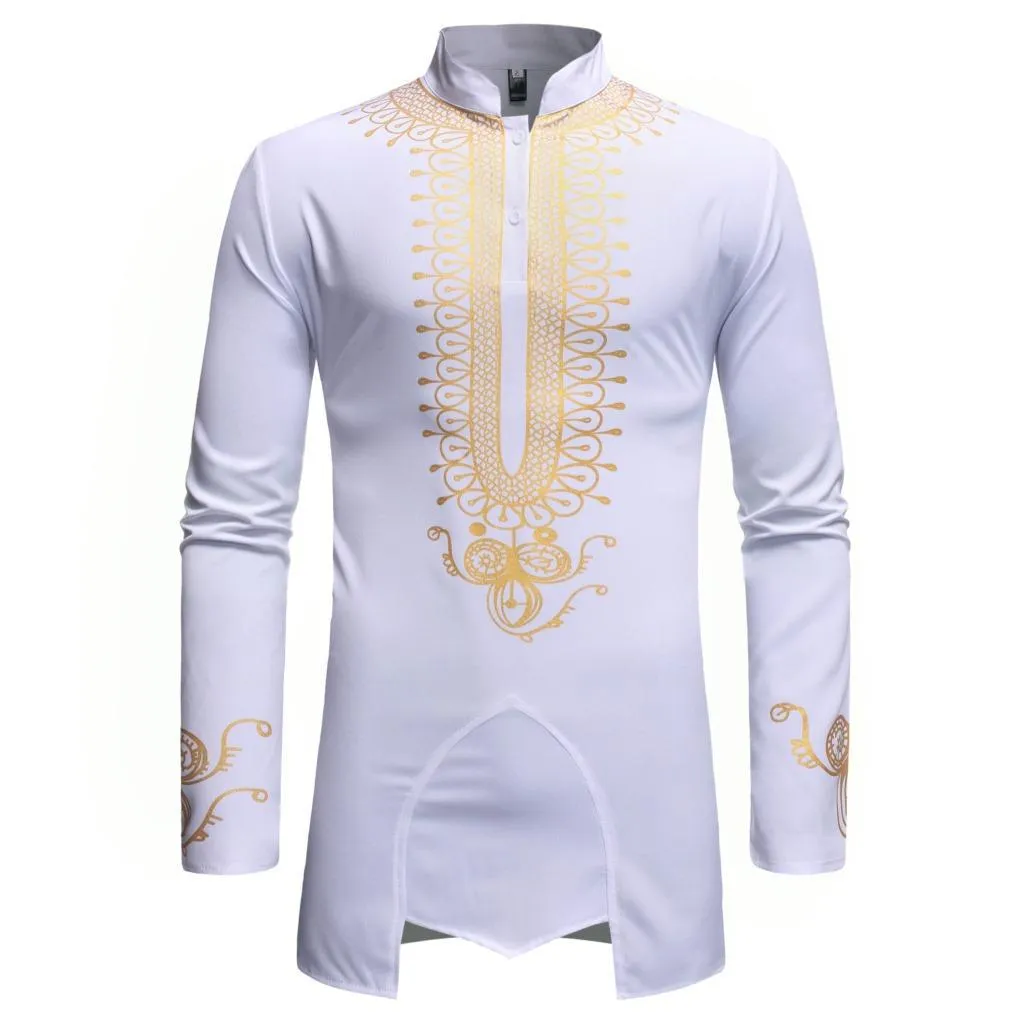MEN'S ETHNIC PATTERN SHIRT