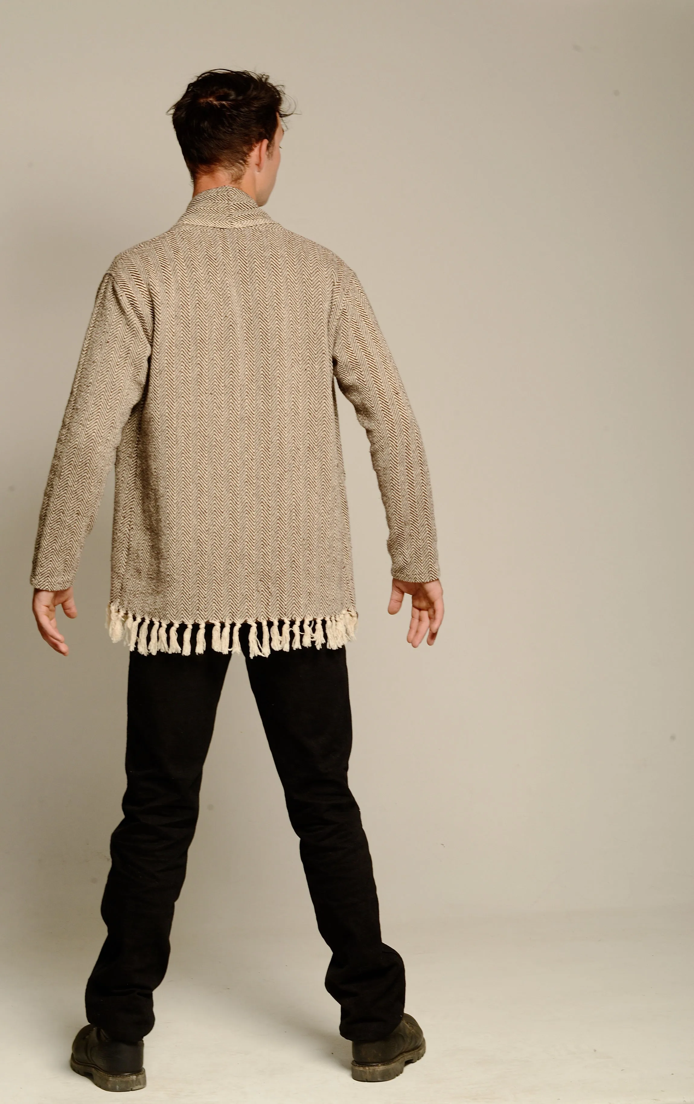 Men's Neutral Cardigan