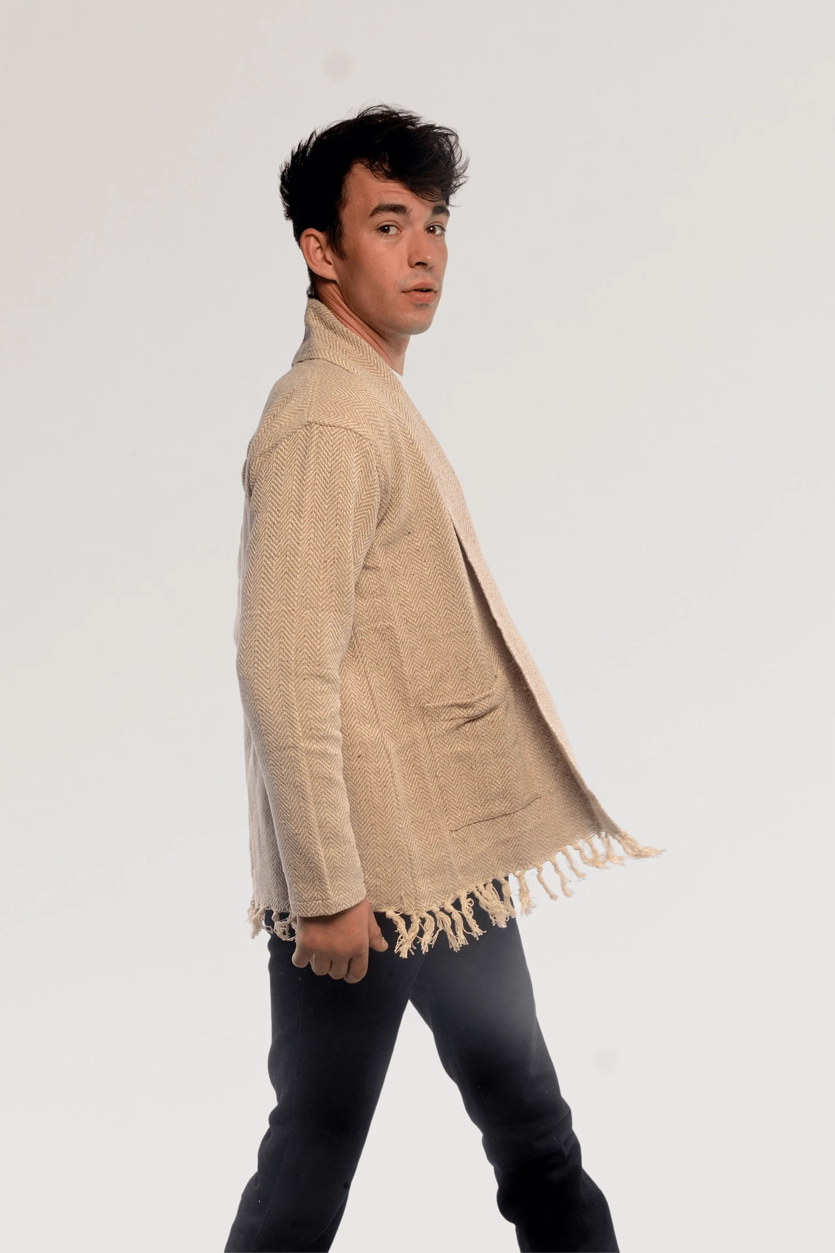 Men's Neutral Cardigan
