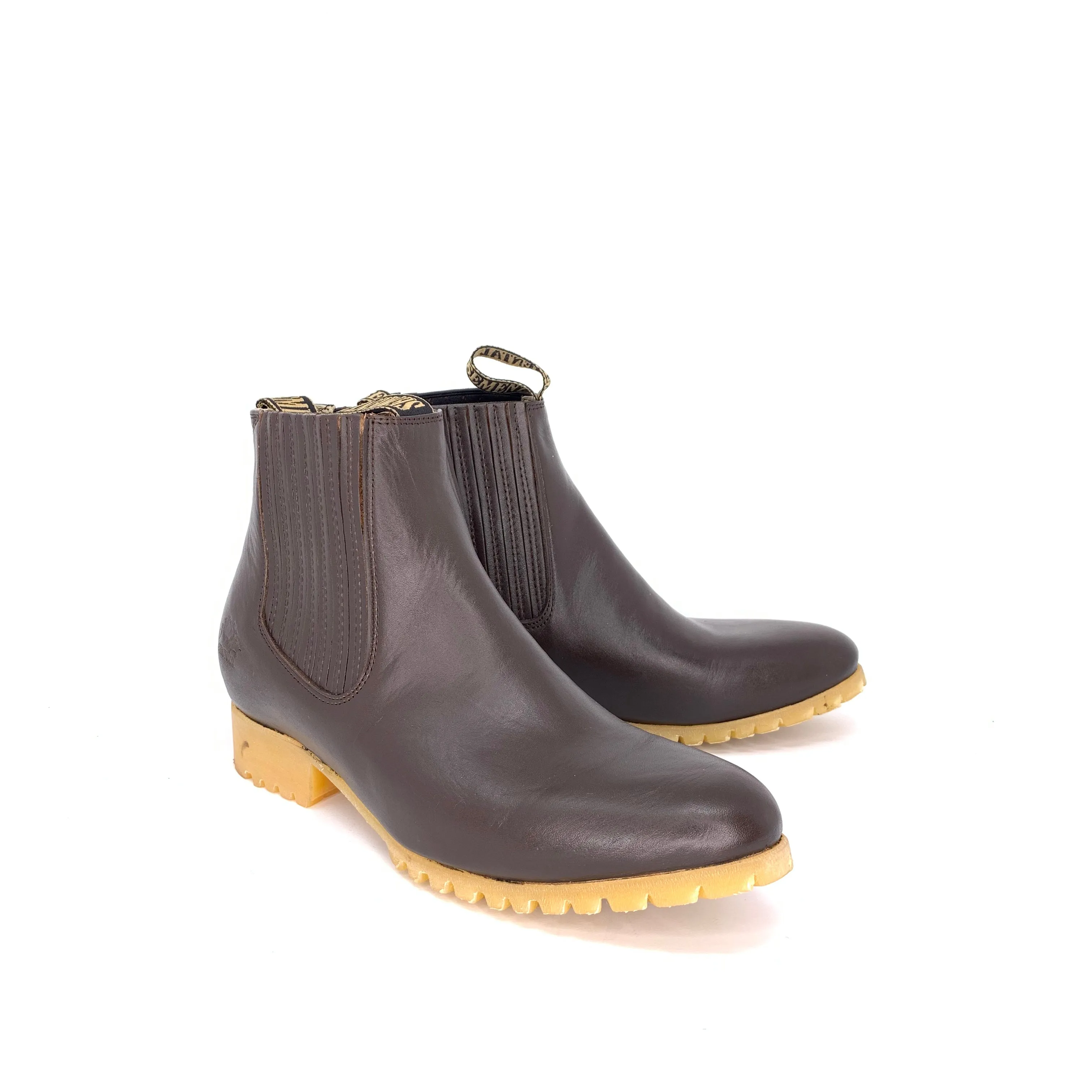 Men's Rancho Semental Napa Charro Boots With Rubber Sole