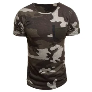 MEN'S SS CAMO TEE