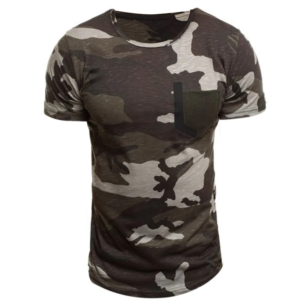 MEN'S SS CAMO TEE