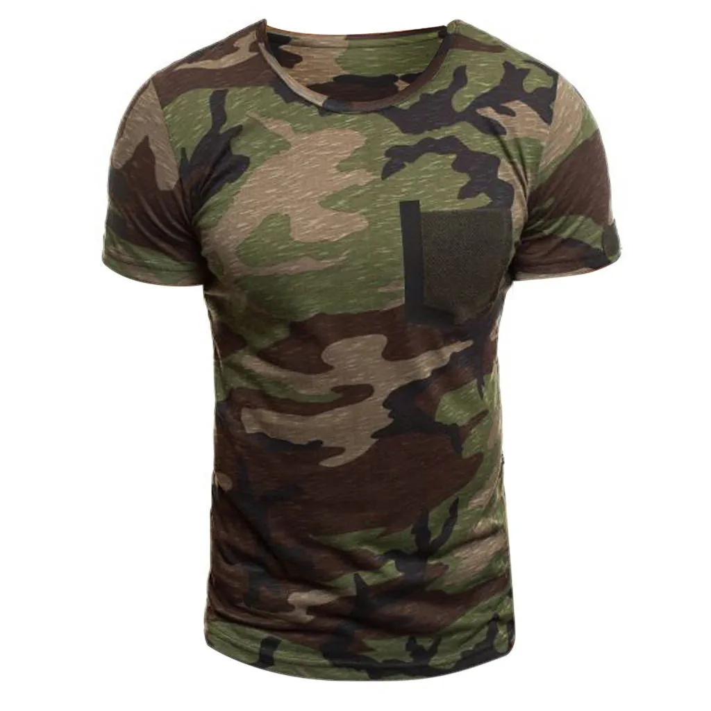 MEN'S SS CAMO TEE
