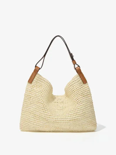 Minetta Bag in Raffia
