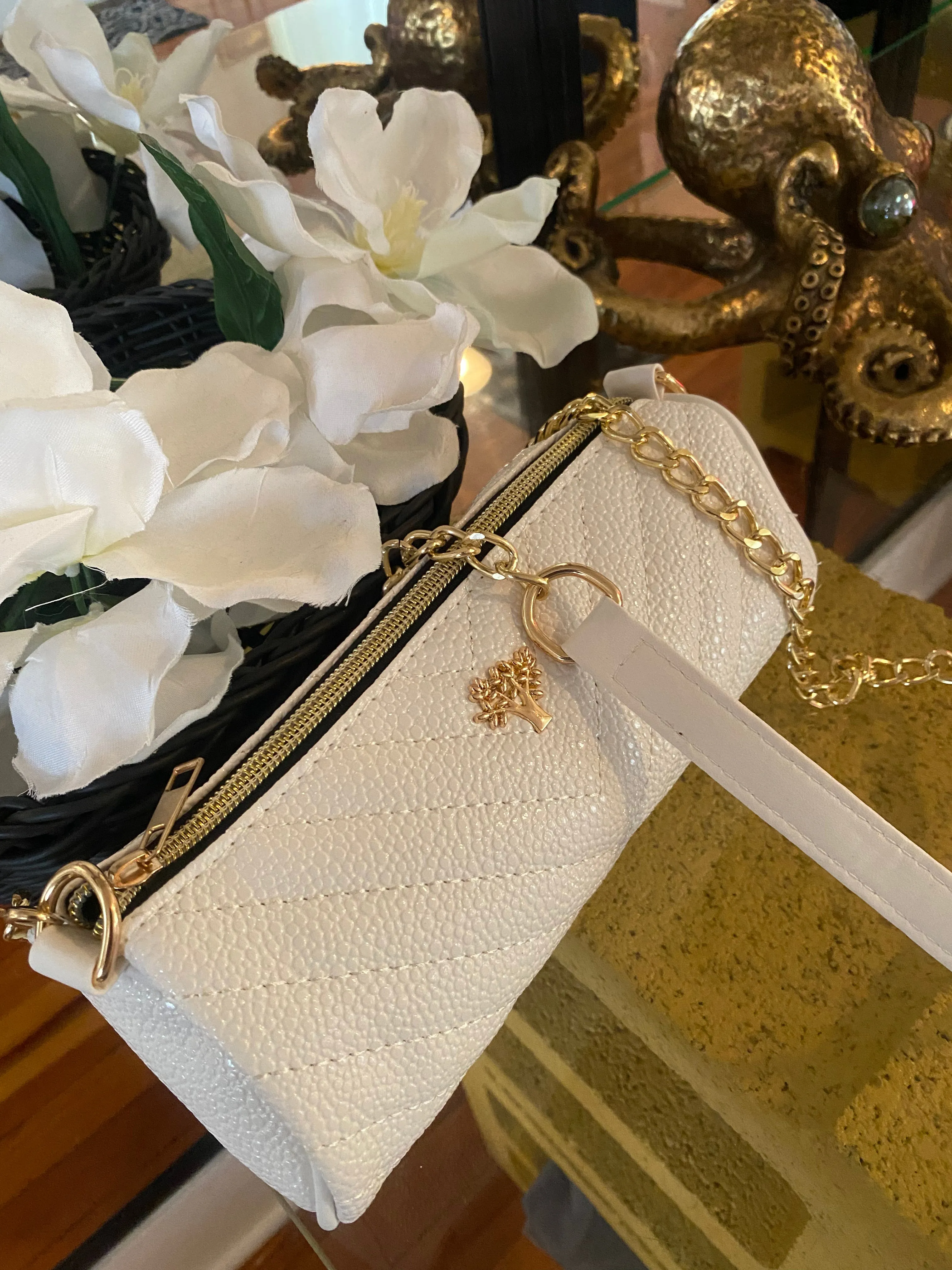 Mini Duffle (white)