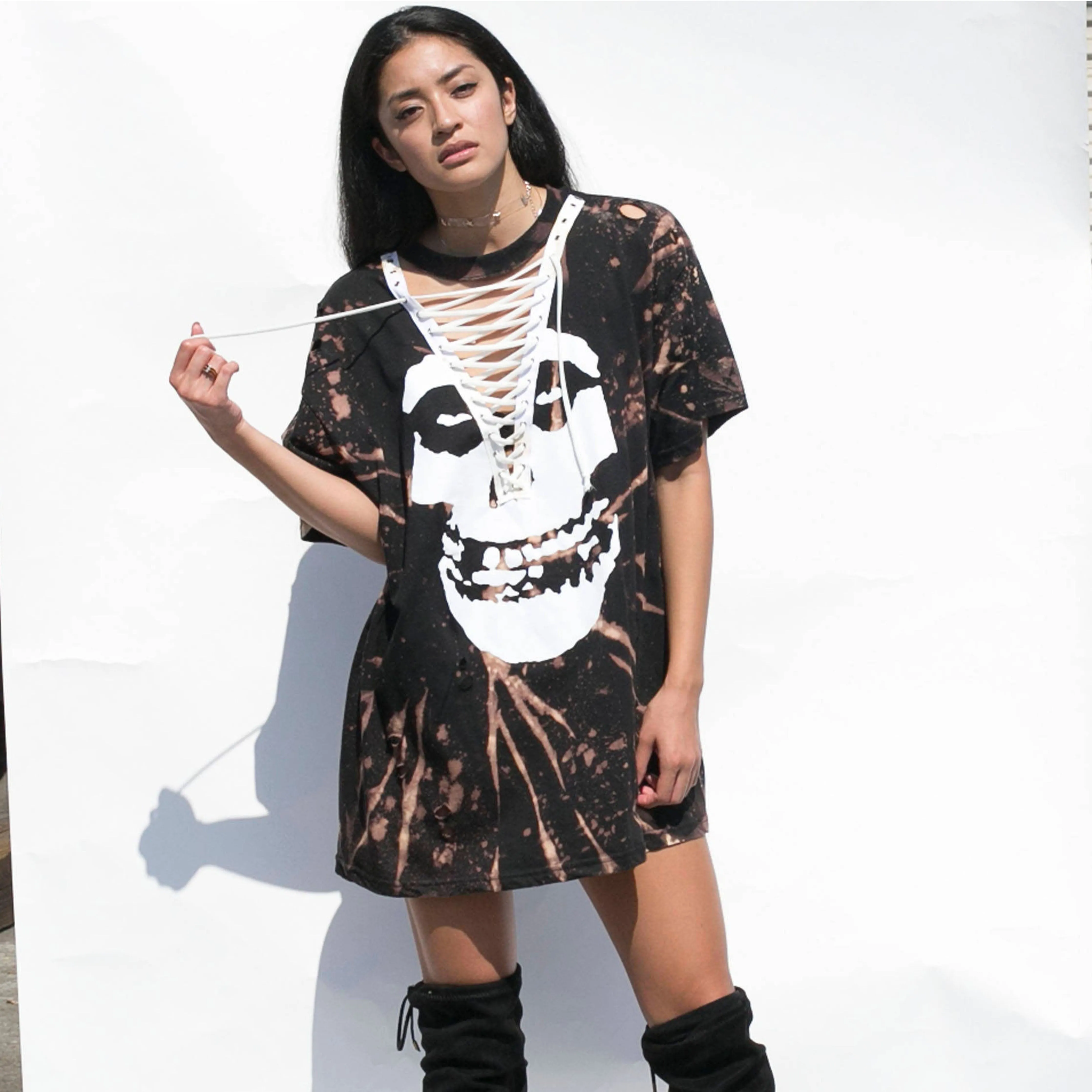 Misfits Oversized Band Tee