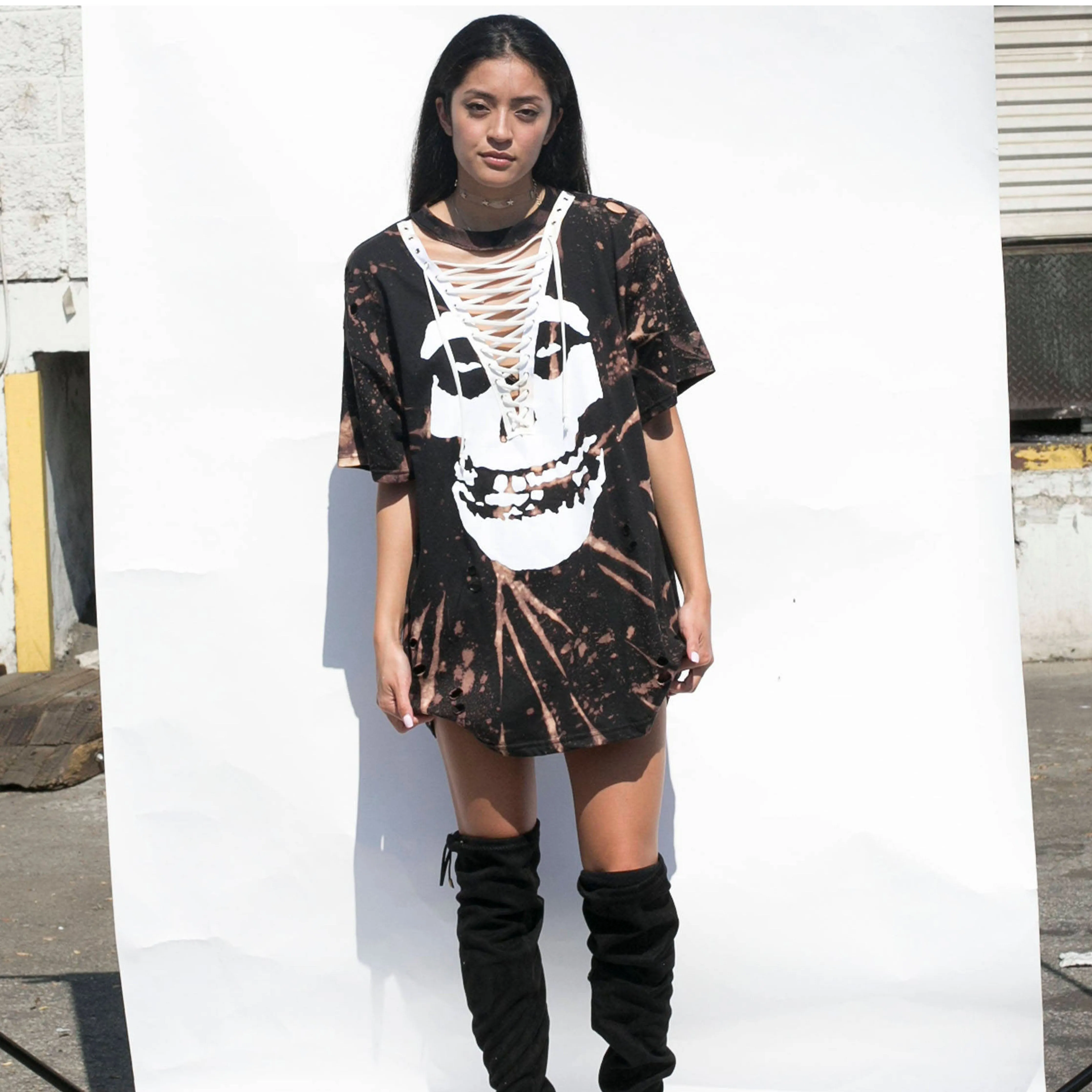 Misfits Oversized Band Tee