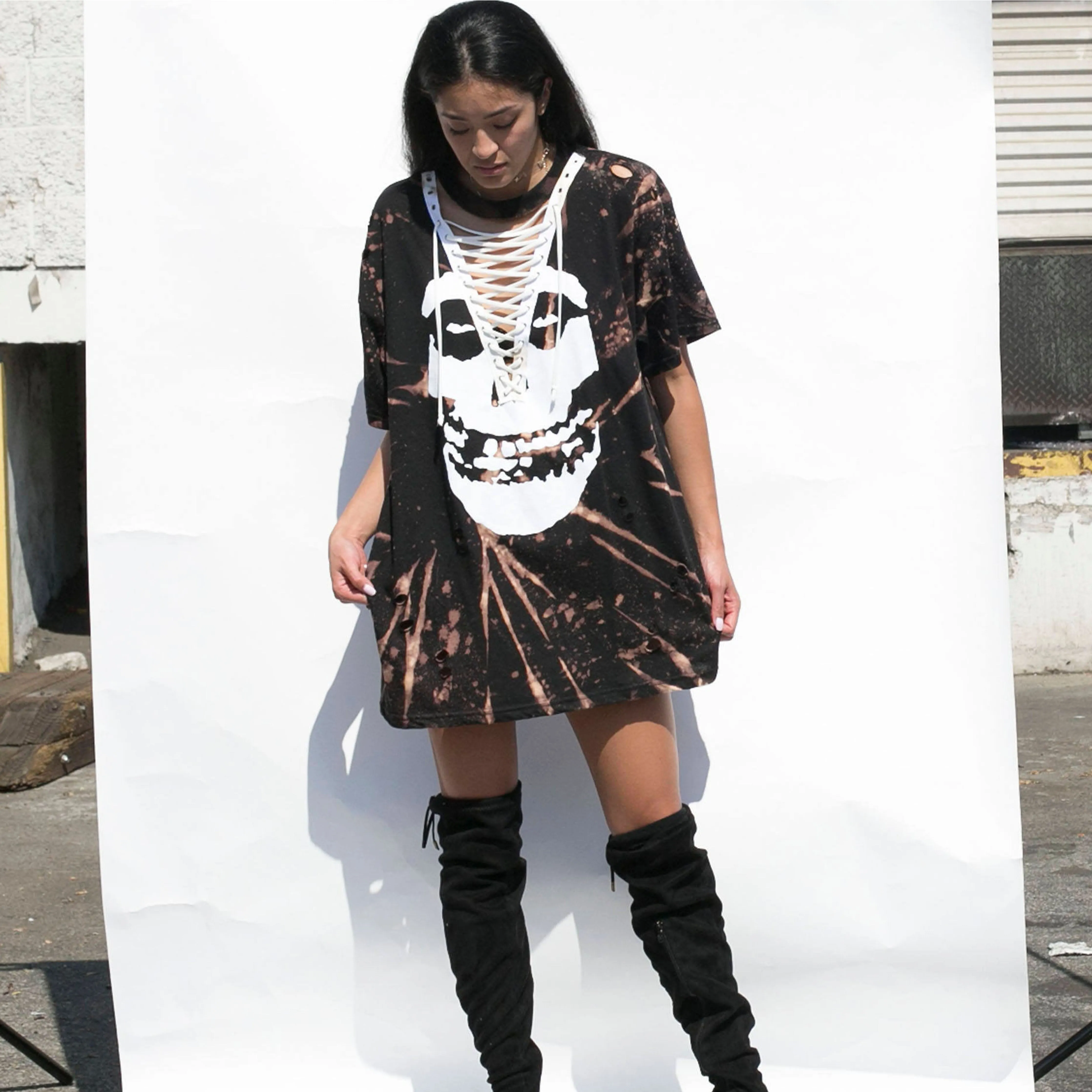 Misfits Oversized Band Tee