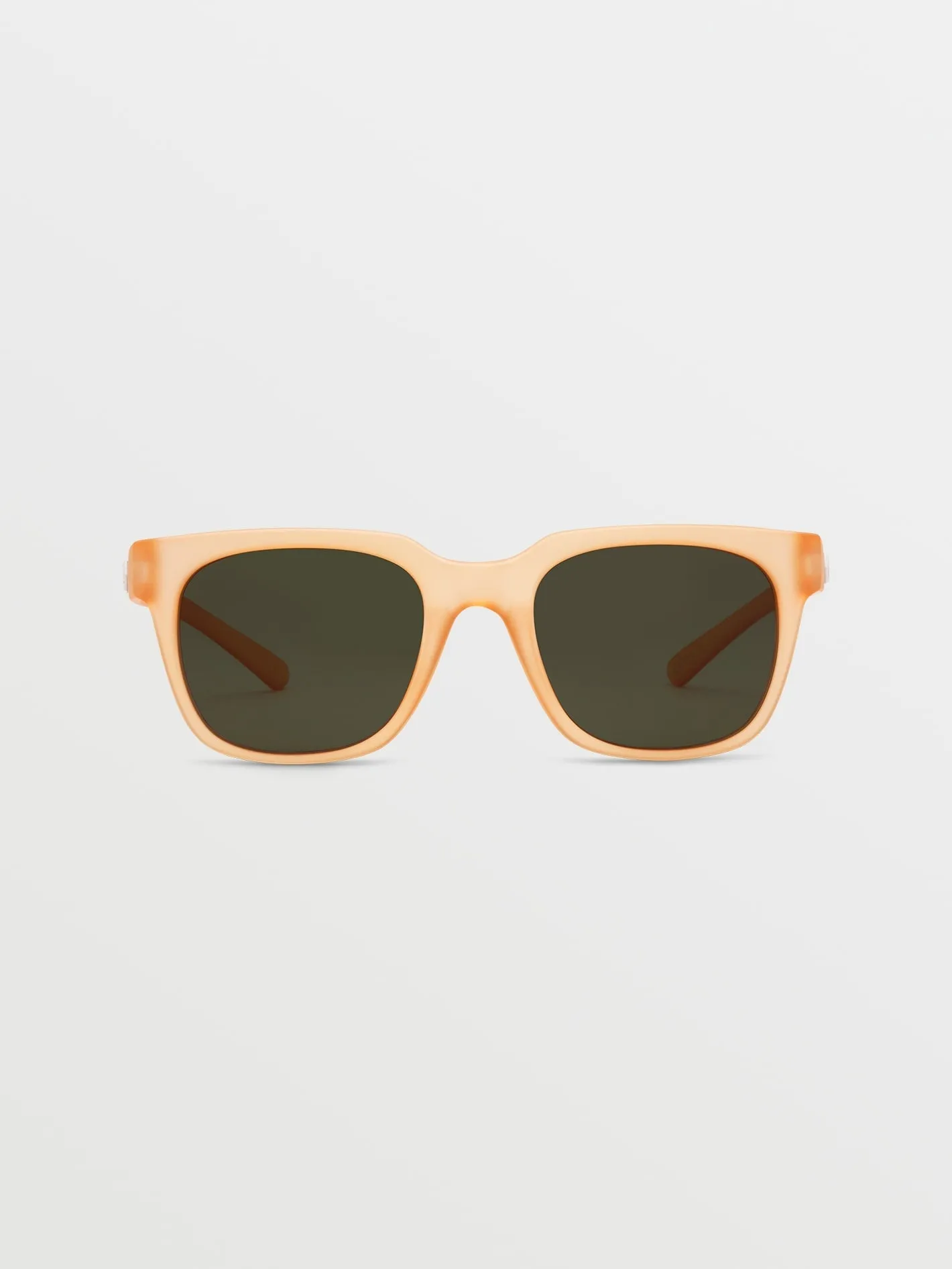 Morph Matte Amber Sunglasses (Green Gray Lens) - AMBER ROCK