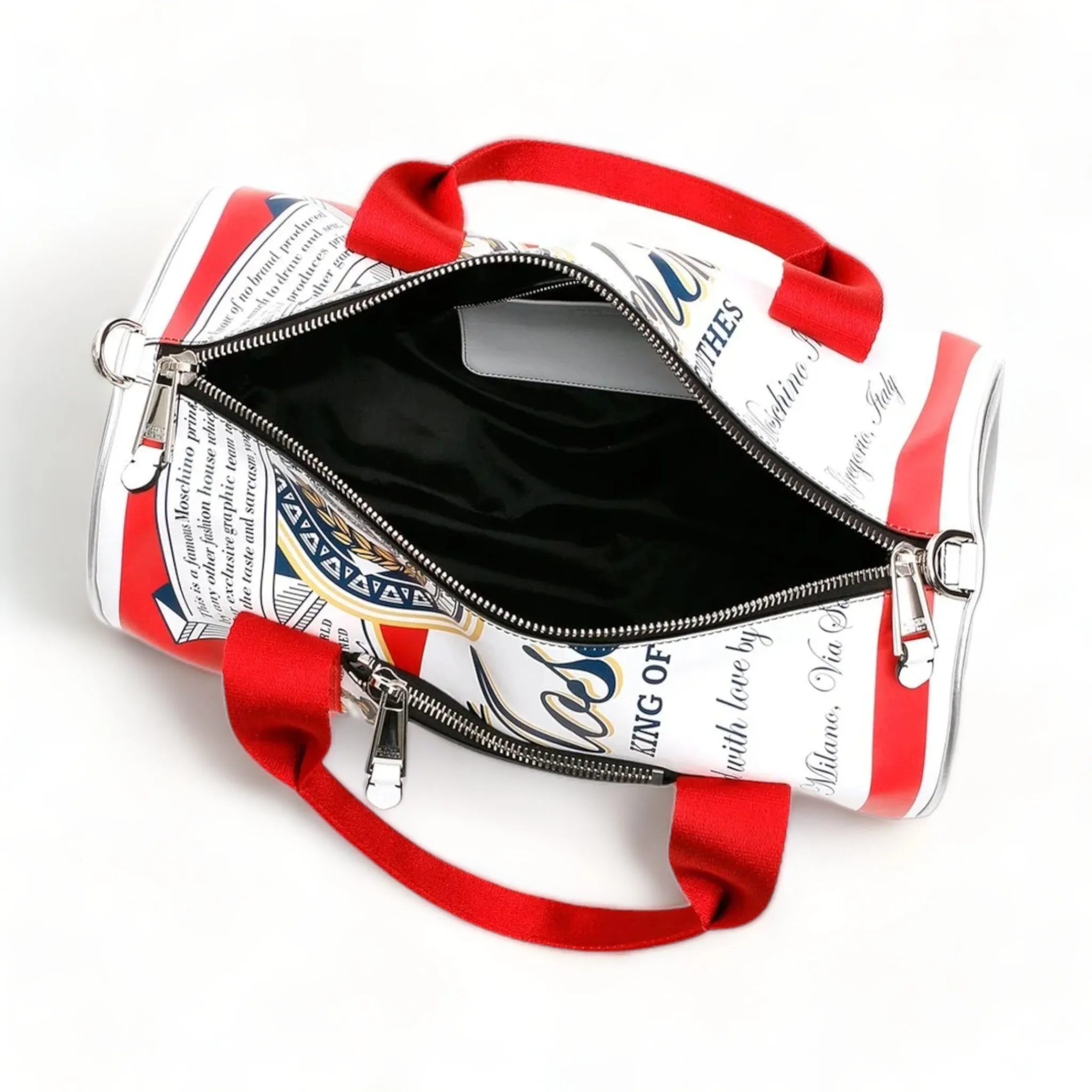 Moschino X Budweiser Duffel Bag