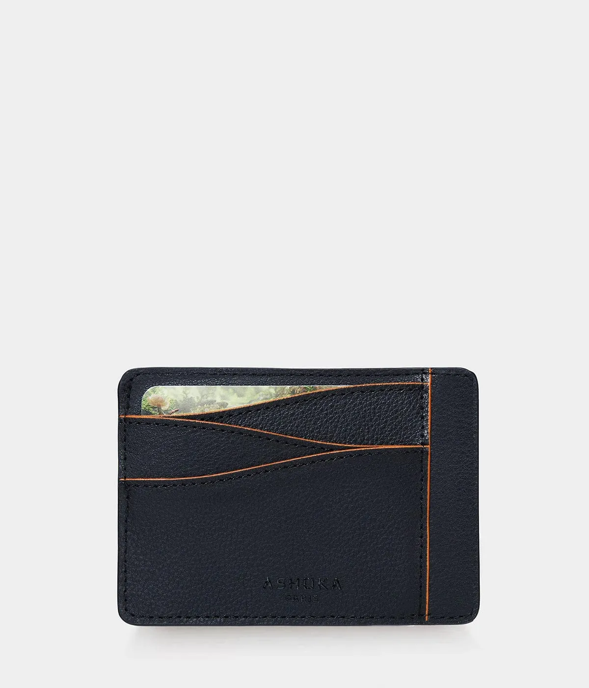 Mylo™️ Vegan Mushroom Leather Large Card Holder | Orange