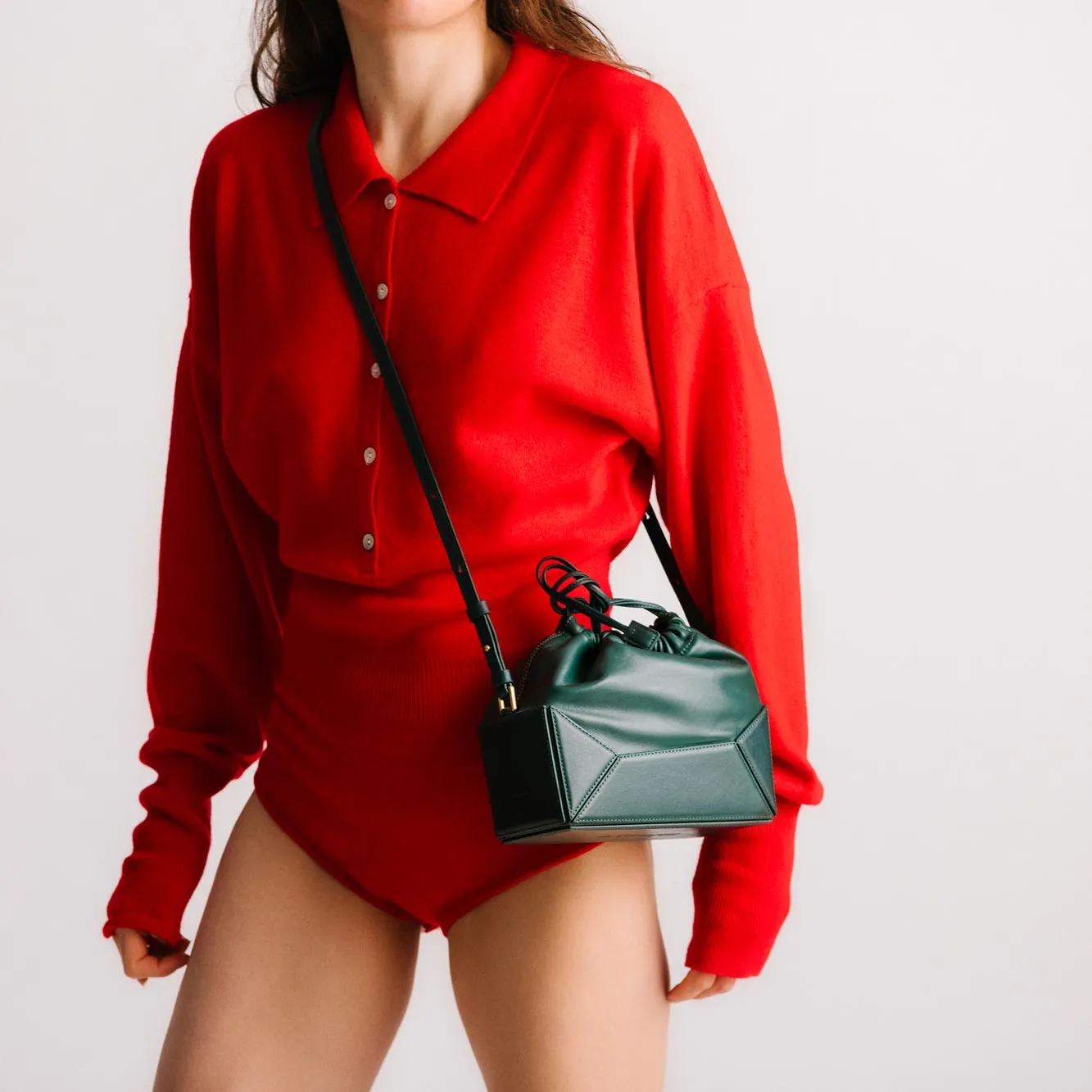 Naomi Pouch - Duck Green