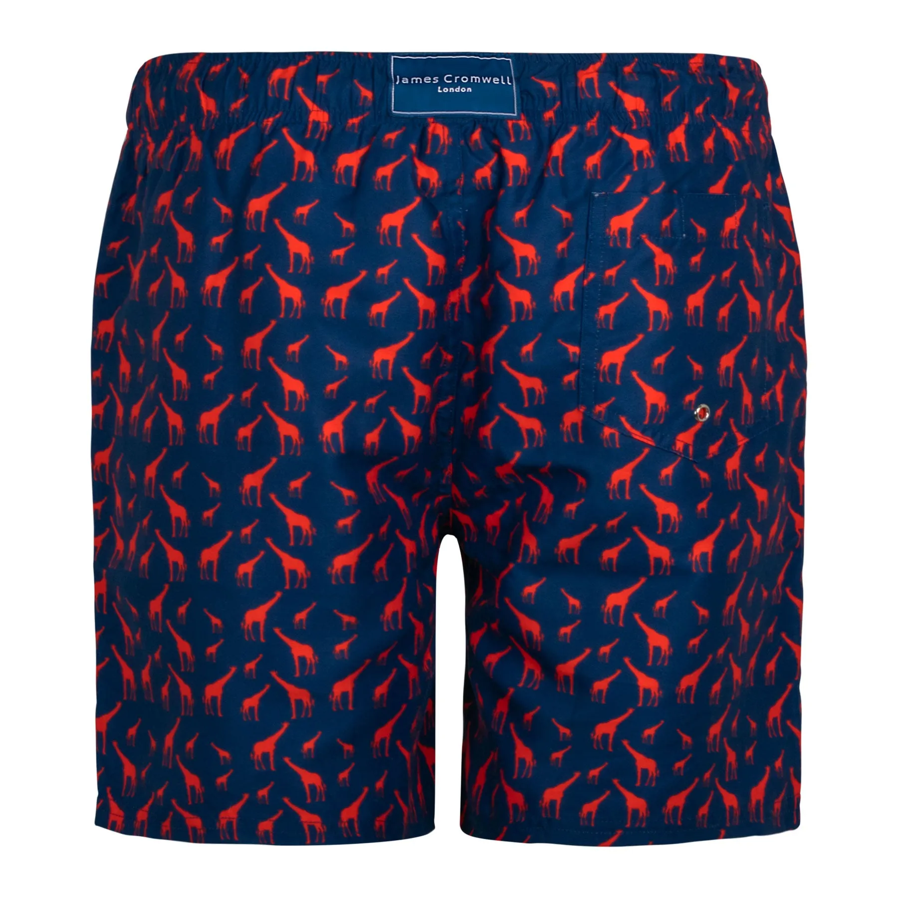 Navy Bold Giraffe