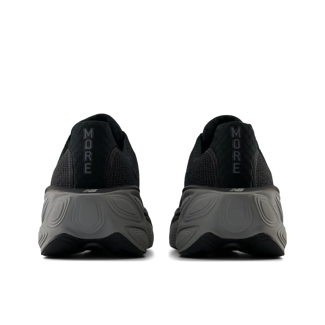 New Balance Fresh Foam More v5 (Men's) - Black Linen/Silver Metallic