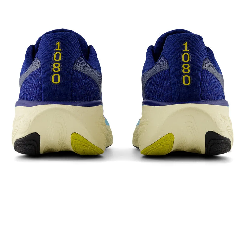 New Balance Fresh Foam X 1080 v14 Wide (Mens) - Inkwell with Silver Metallic and Ginger Lemon