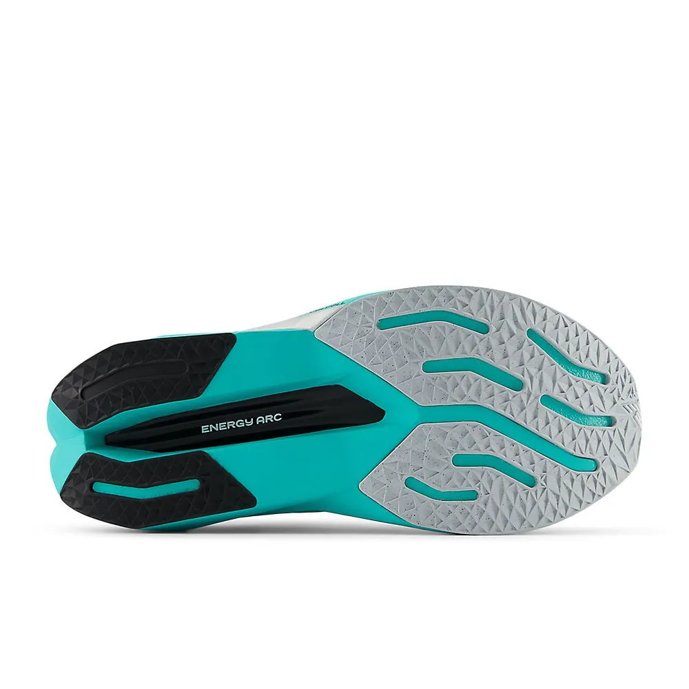 New Balance FuelCell SuperComp Trainer (Mens) - White with Cyber Jade