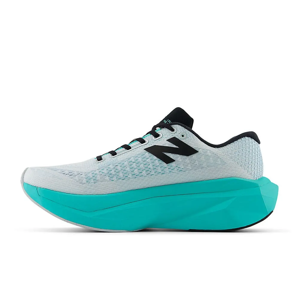 New Balance FuelCell SuperComp Trainer (Mens) - White with Cyber Jade