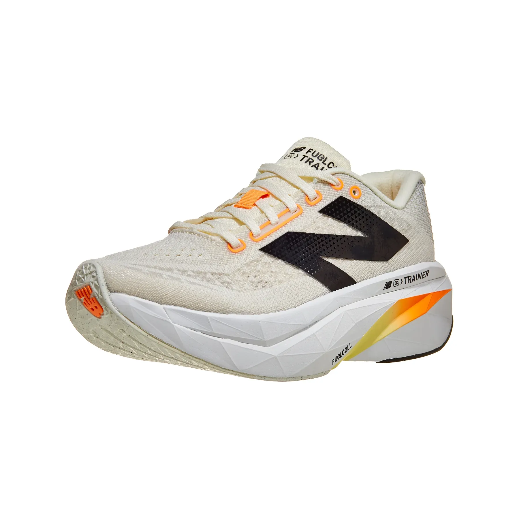 New Balance FuelCell SuperComp Trainer v2 (Men's) - Angora and Hot Mango