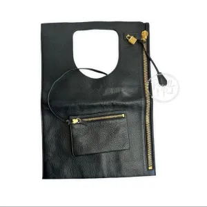 NEW Tom Ford Large ALIX Leather Padlock & Zip Clutch Shoulder Bag