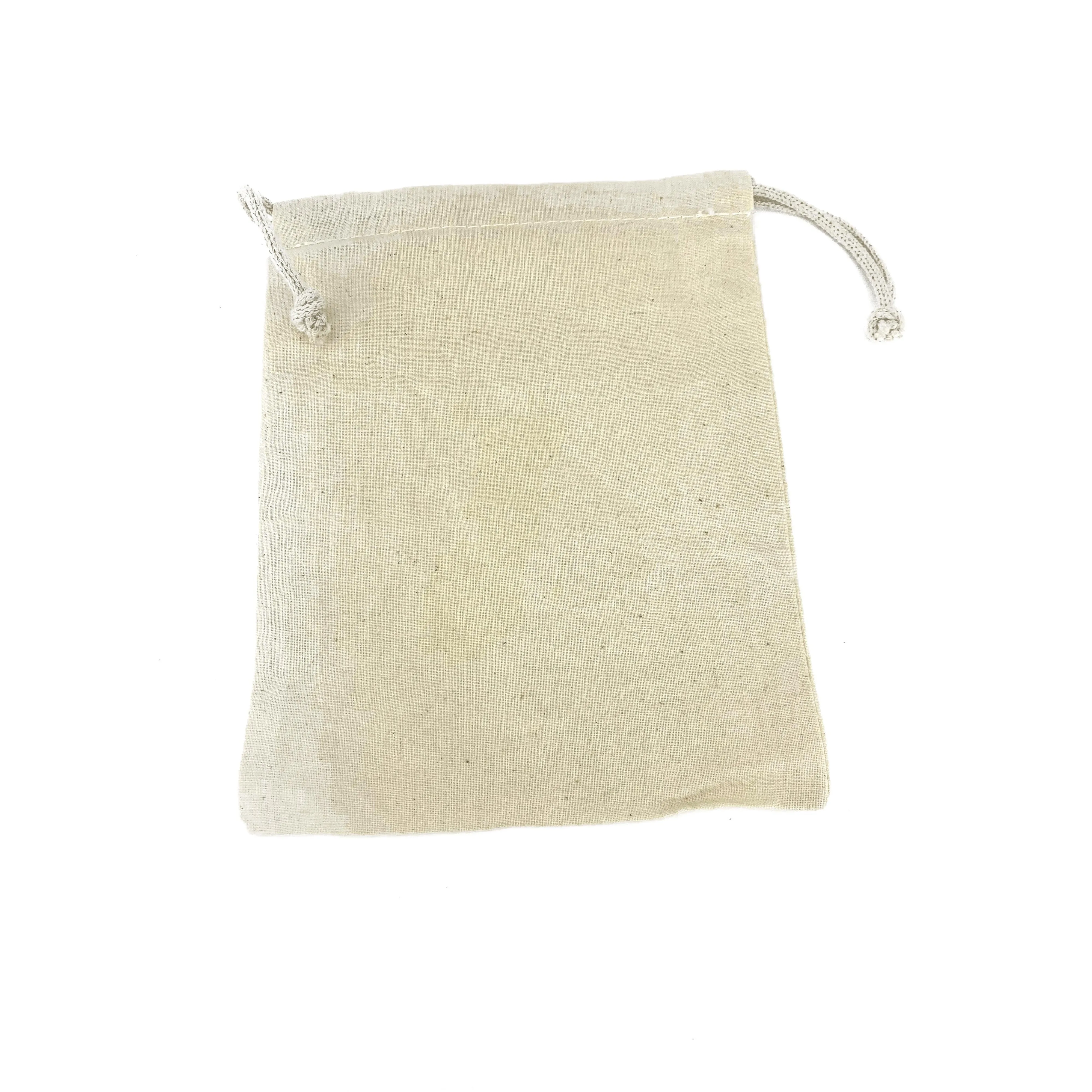 Organic Muslin Drawstring Bag