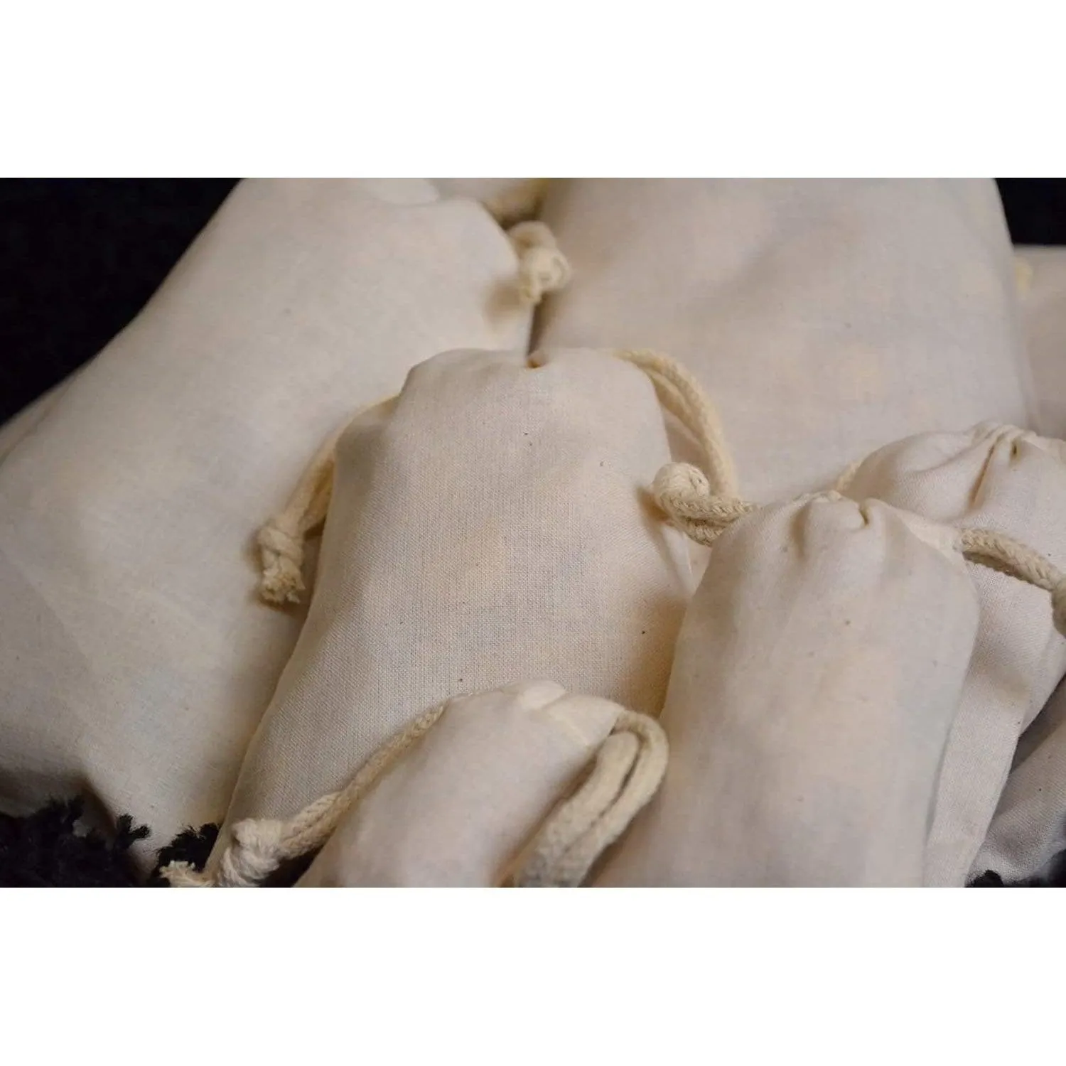Organic Muslin Drawstring Bag