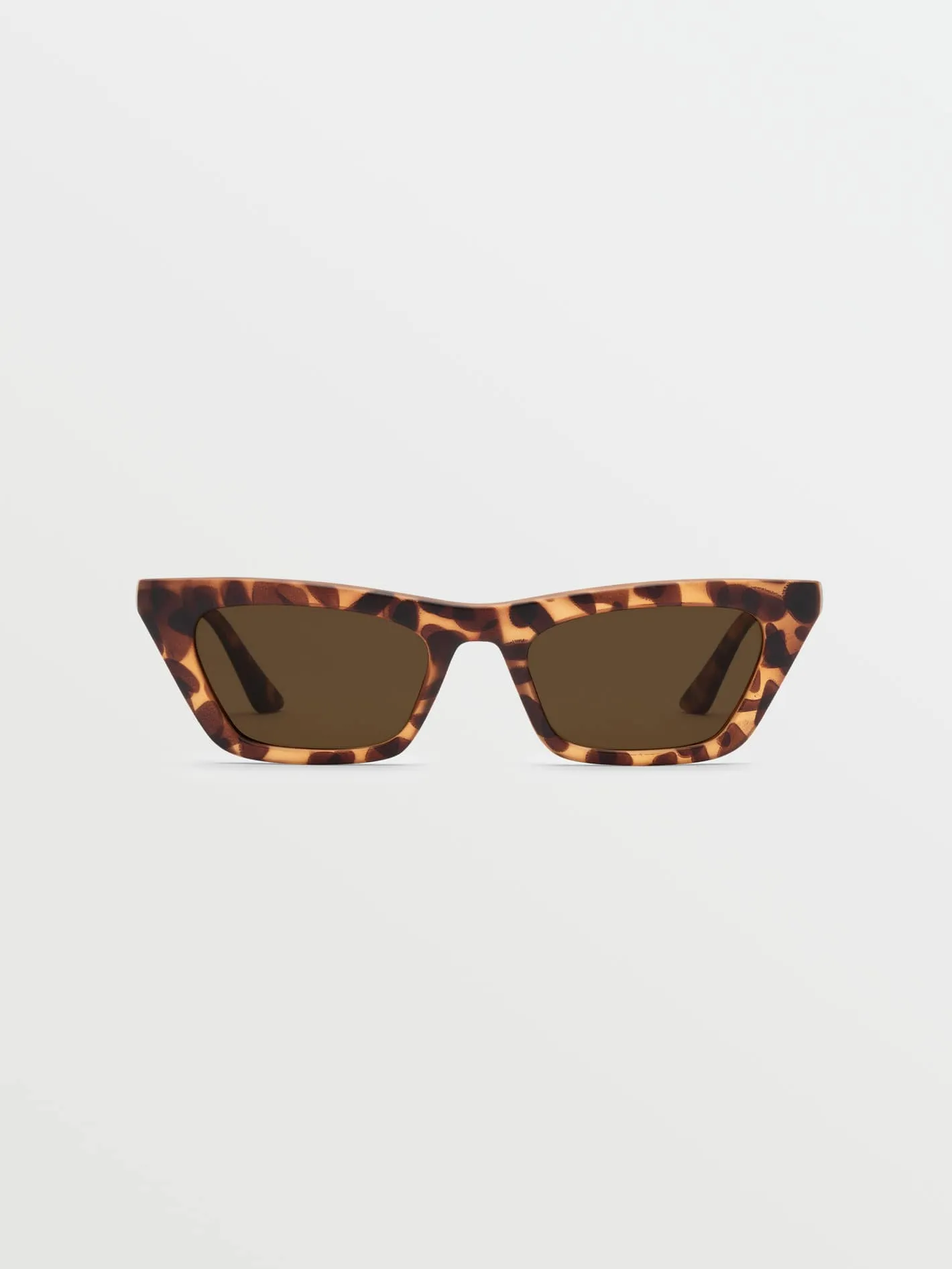 Peace Punk Matte Tort Sunglasses (Bronze Lens) - MARTINI OLIVE