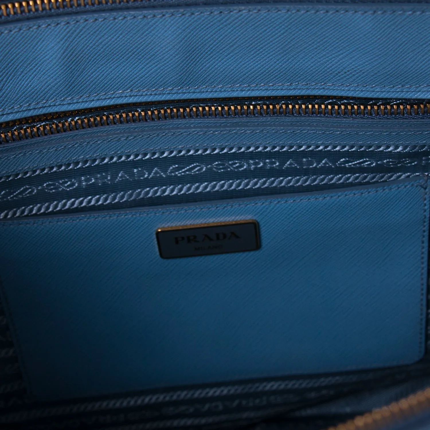 Prada Galleria Lux Medium Double Zip Tote