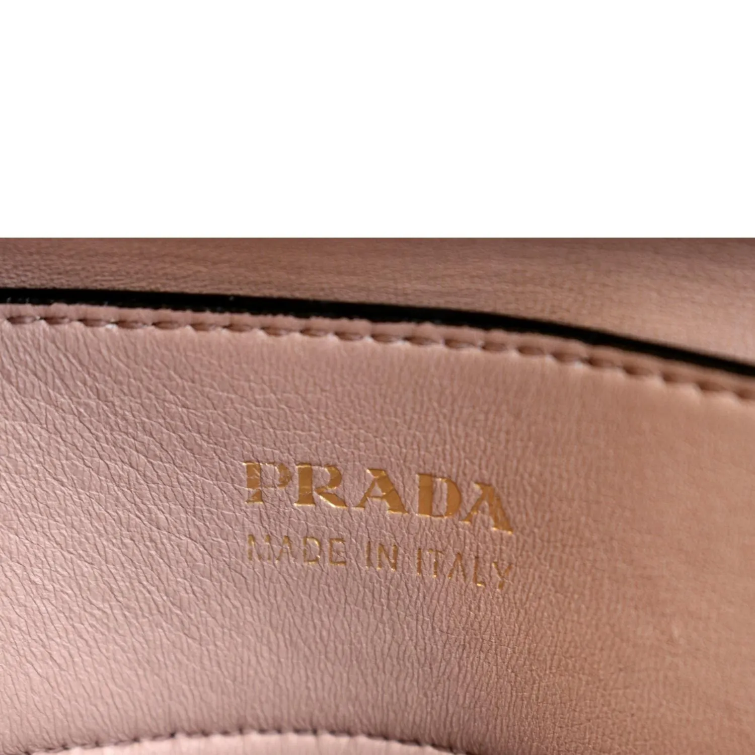 PRADA Medium Double Saffiano Leather Crossbody Bag Black