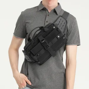 Pretty Graceful Men's Fashion Waterproof Slanted Bags
