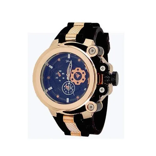 Rose Gold Black  Watch