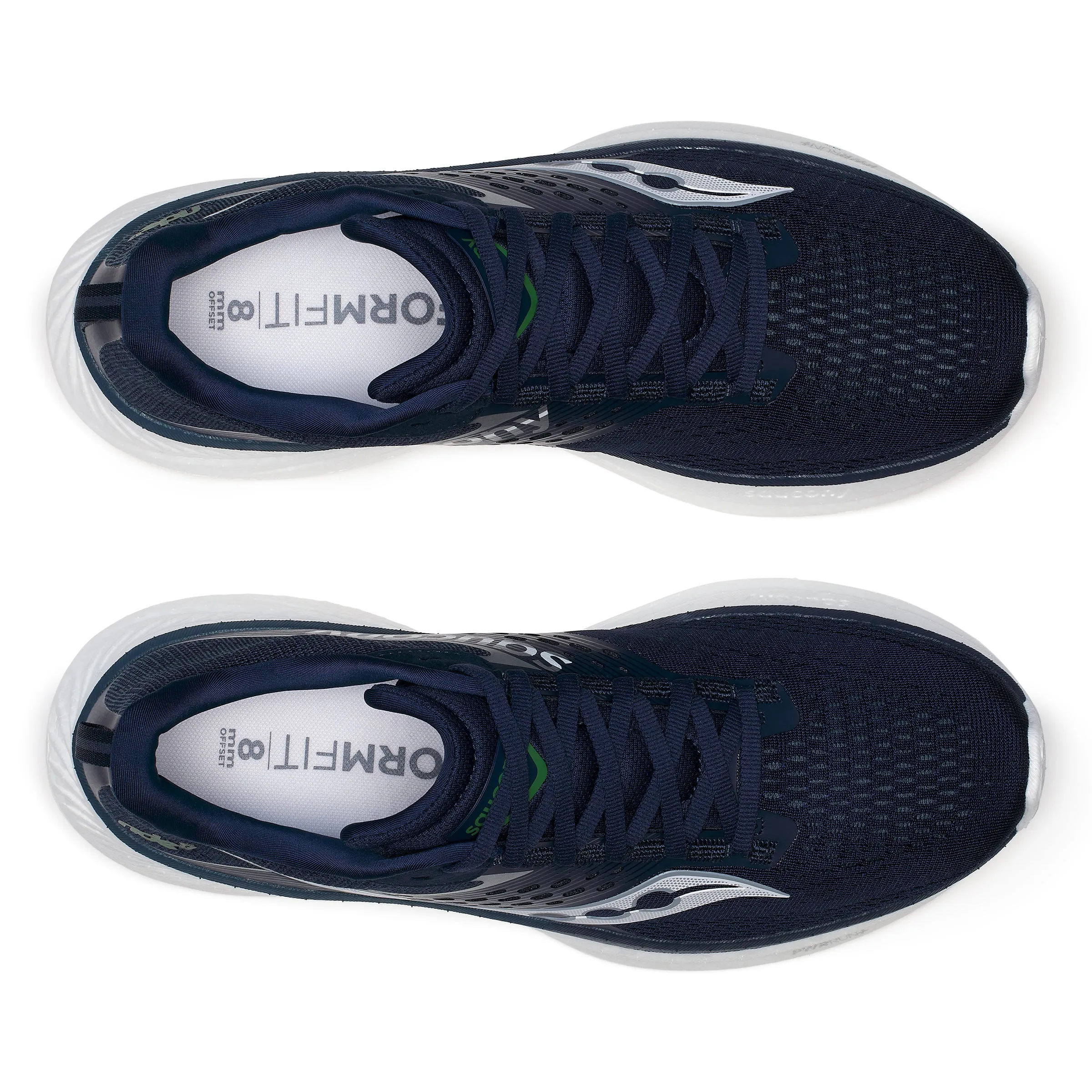 Saucony Ride 17 (Mens) - Navy/Gum