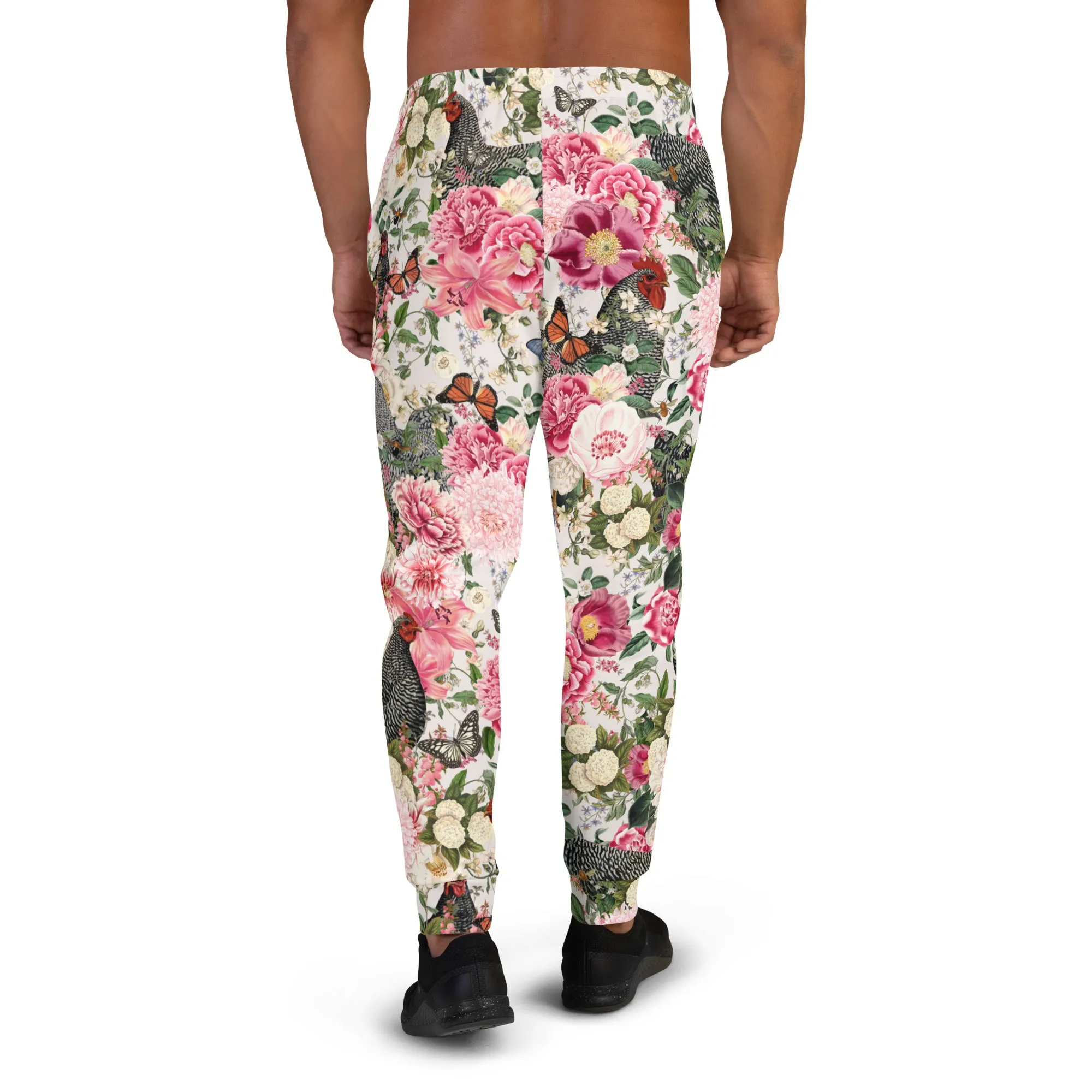 Secret Chicken Garden Unisex Joggers, barred rock neutral