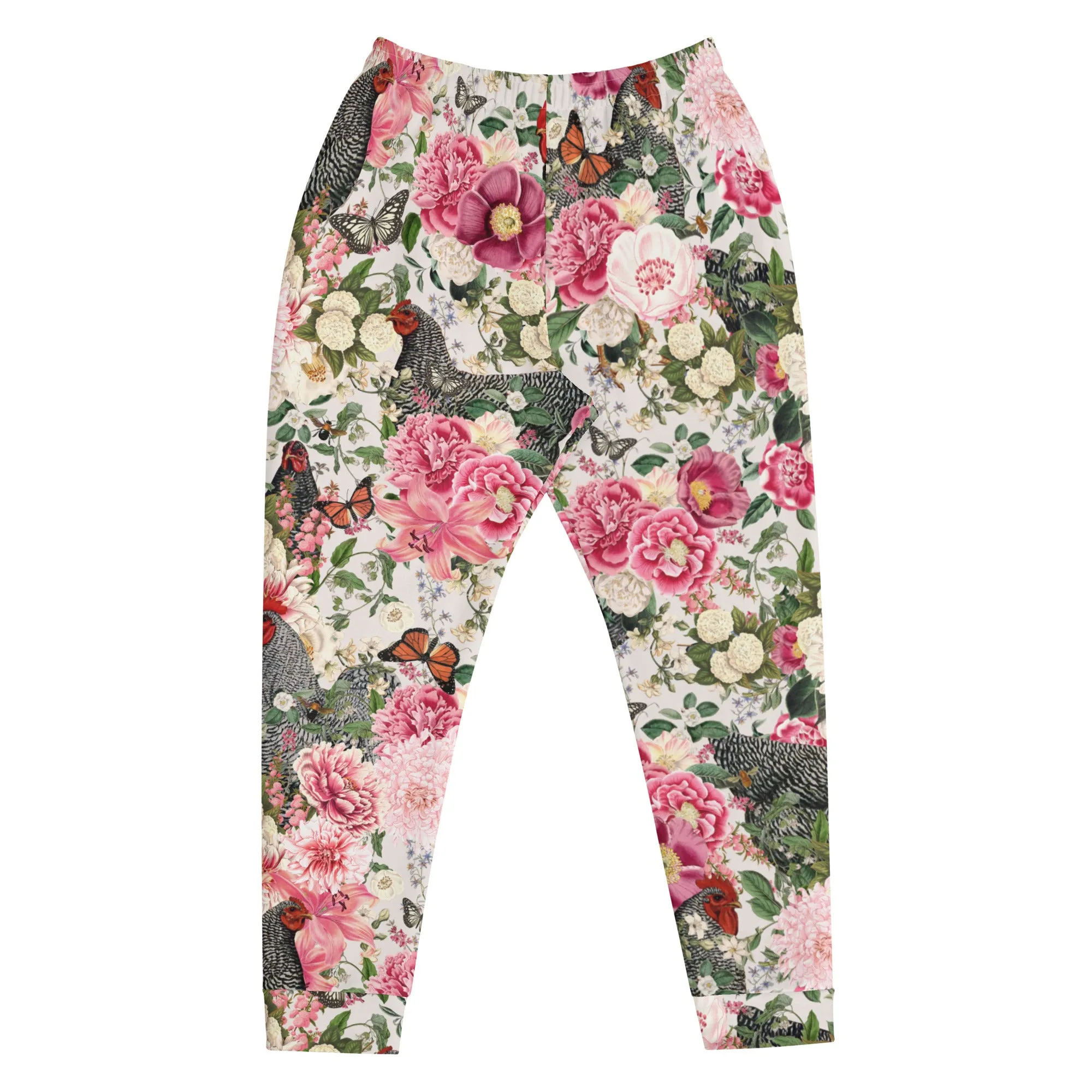 Secret Chicken Garden Unisex Joggers, barred rock neutral