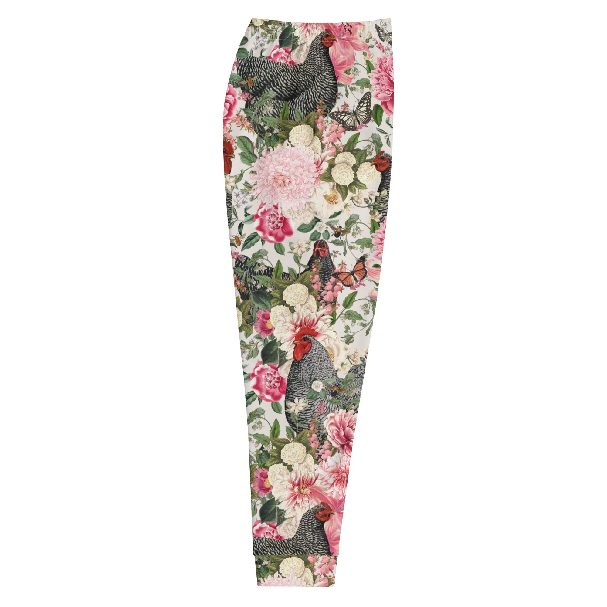 Secret Chicken Garden Unisex Joggers, barred rock neutral