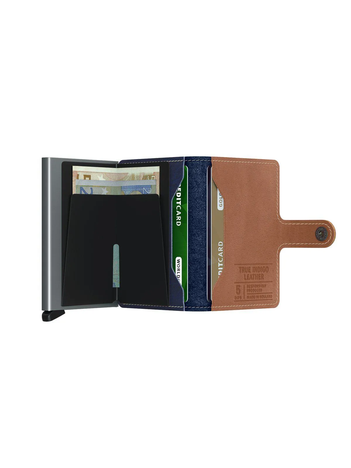 Secrid Miniwallet Indigo 5 Titanium