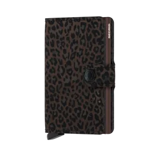 SECRID Miniwallet Leather - Leo Brown