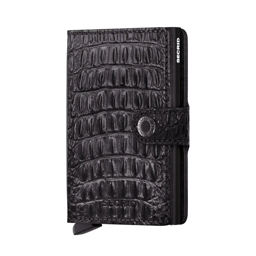 SECRID Miniwallet Leather - Nile Black