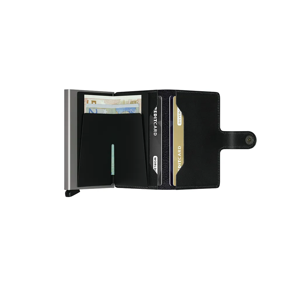 SECRID Miniwallet Leather - Original Black