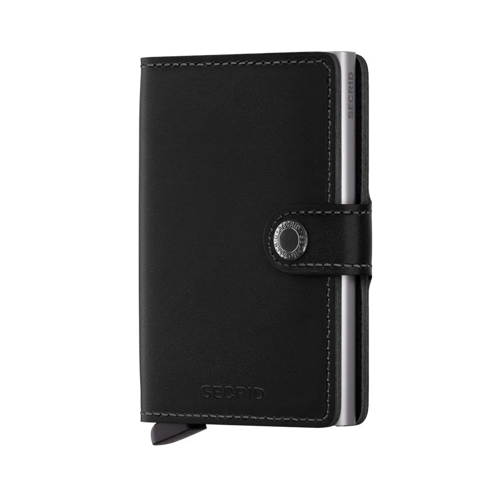 SECRID Miniwallet Leather - Original Black
