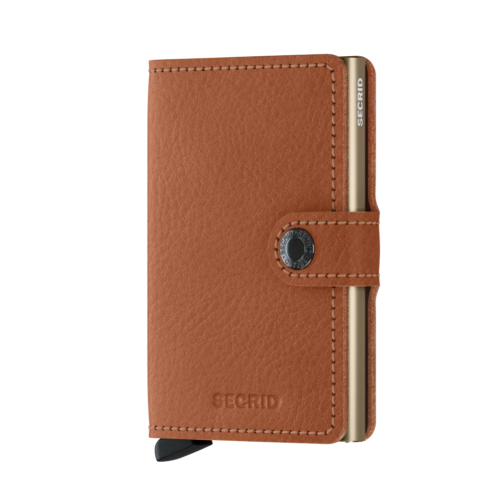 SECRID Miniwallet Leather - Veg Tanned Caramello-Sand