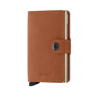 SECRID Miniwallet Leather - Veg Tanned Caramello-Sand