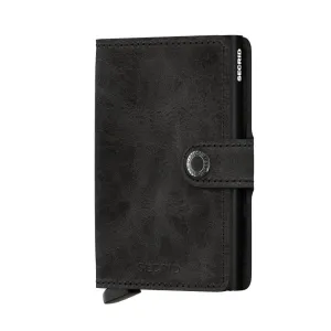 SECRID Miniwallet Leather - Vintage Black