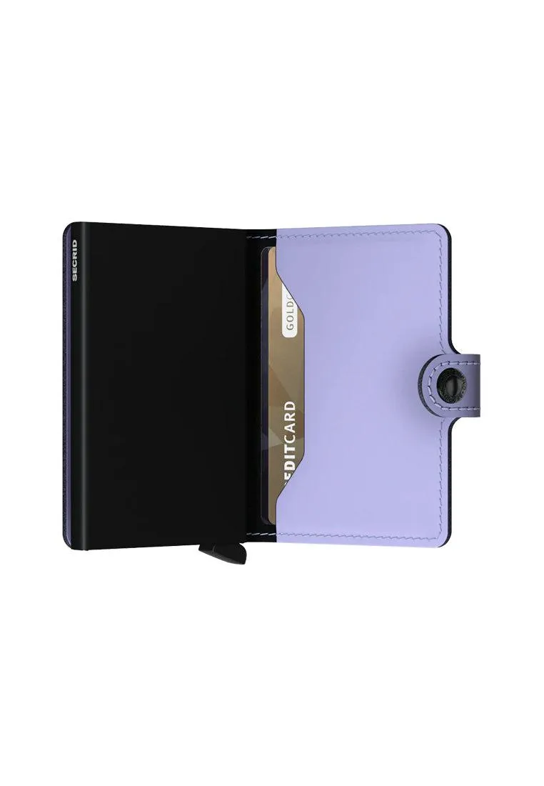 Secrid Miniwallet Matte Lilac Black