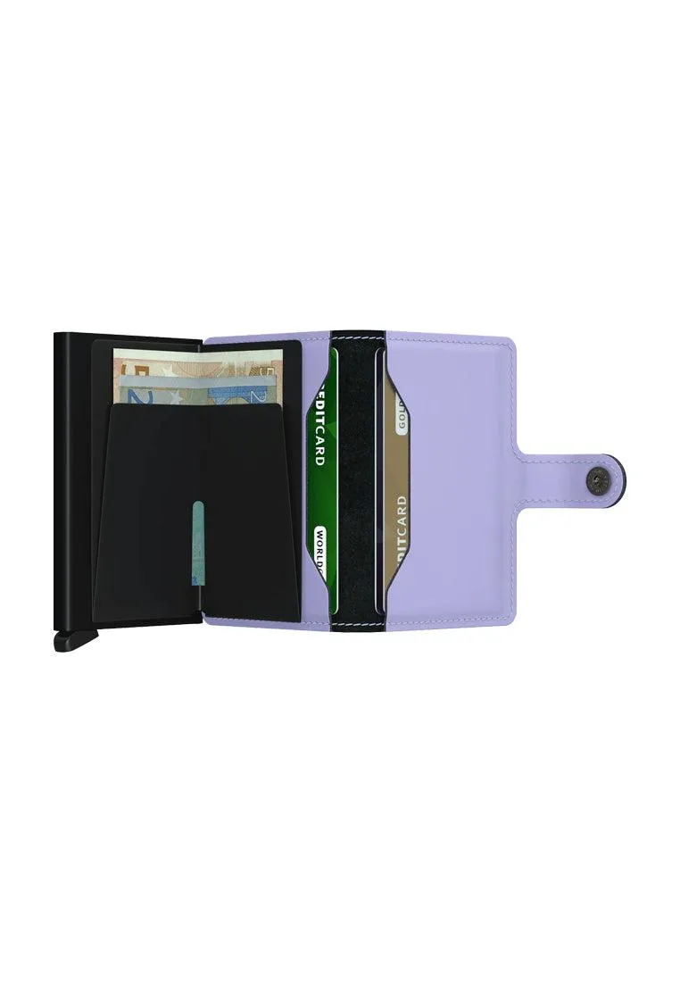 Secrid Miniwallet Matte Lilac Black